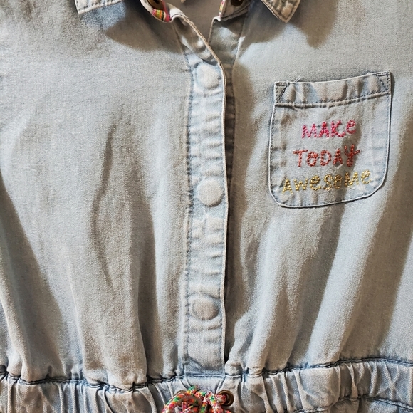 Cat & Jack Girl's Short-sleeved Dress - Picture 5 of 8